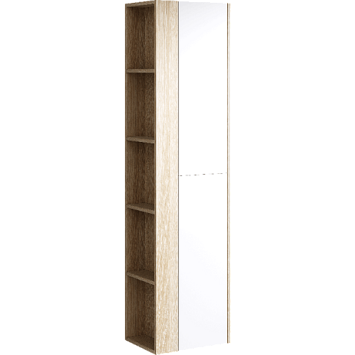 Пенал подвесной Aqwella Miami 40 см светлое дерево