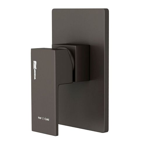 Встроенный смеситель для душа Wasserkraft Abens 2051 чёрный Soft-touch