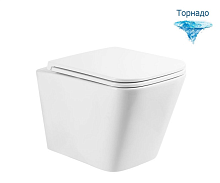 Унитаз подвесной Belbagno Ardente-TOR безободковый, сиденье микролифт, смыв Торнадо