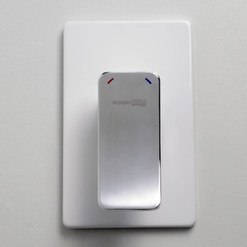 Встроенный смеситель для душа Wasserkraft Aller 10651WHITE белый-хром фото 3