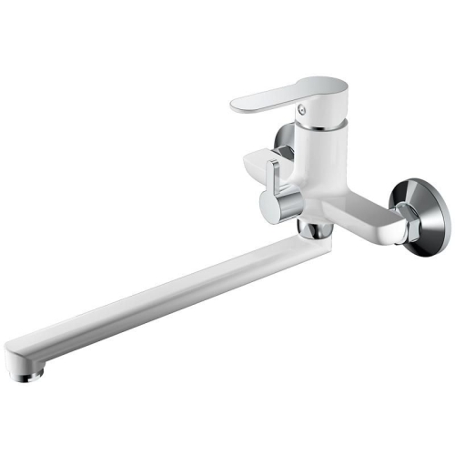 Смеситель для ванны Haiba HB22557-8 хром-белый Смеситель для ванны Haiba HB22557-8 хром-белый