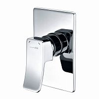 Встроенный смеситель для душа Wasserkraft Aller 10651 хром