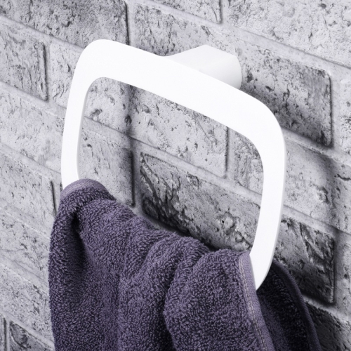 Держатель полотенец (кольцо) Wasserkraft Kammel K-8360WHITE фото 2