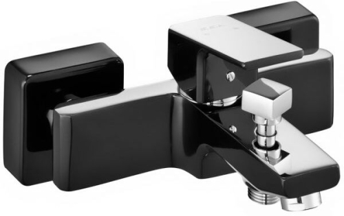 Смеситель для ванны E.C.A Tiera 103502469EX, черный Смеситель для ванны E.C.A Tiera 103502469EX, черный