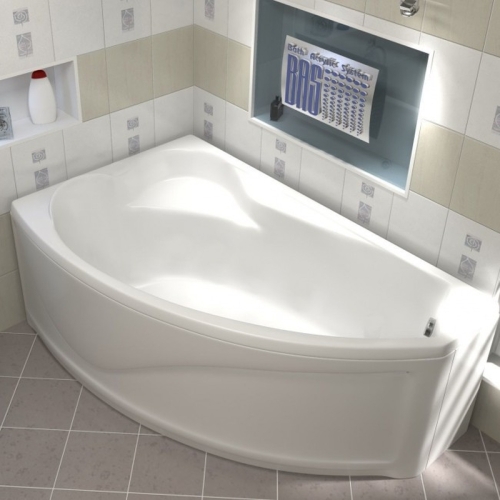 Ванна акриловая BAS Николь 170*100 с каркасом фото 3