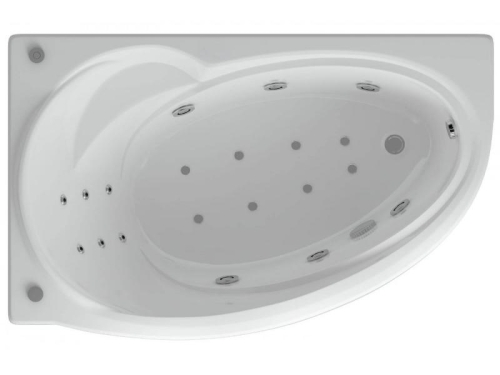 Ванна Aquatek Бетта электронное управление 150*95, 160, 170*97 гидромассажная