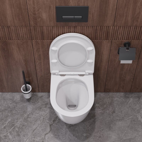 Унитаз подвесной Cezares RELAX-TOR слив торнадо белый CZR-38088-49-TH-TOR/SC фото 5