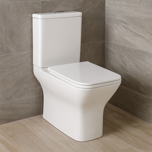 Унитаз напольный безободковый Azario Mari AZ-79143T, смыв Торнадо фото 8