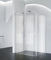 Душевой уголок Bel Bagno Acqua-AH-1 100*80, 100*90, 110*80, 110*90, 110*100, 120*80, 120*90, 120*100, 130*80, 130*90, 130*100, 140*80, 140*90, 140*100, 150*80, 150*90, 150*100 стекло прозрачное