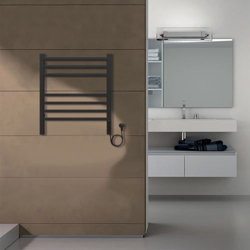 Полотенцесушитель электрический Azario Ancona 50*60, 50*80, 50*100 черный фото 5