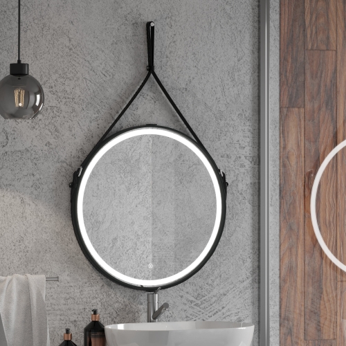 Зеркало Mirsant Rodeo Black 65*65 фото 6