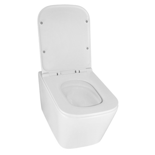 Унитаз подвесной безободковый Azario Cascad AZ-2303A, смыв Торнадо фото 2