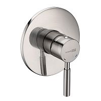 Встроенный смеситель для душа Wasserkraft Wern 4251 матовый хром