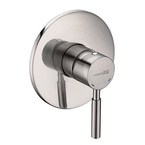 Встроенный смеситель для душа Wasserkraft Wern 4251 матовый хром