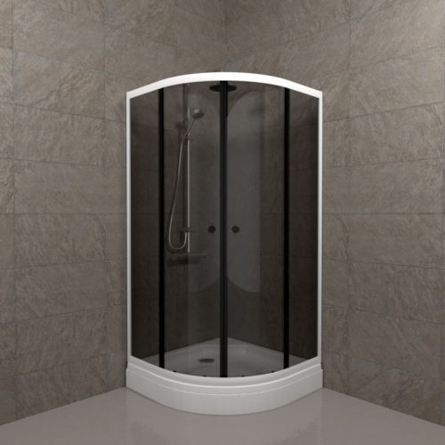 Душевое ограждение Triton Грей А 90*90 низкий поддон