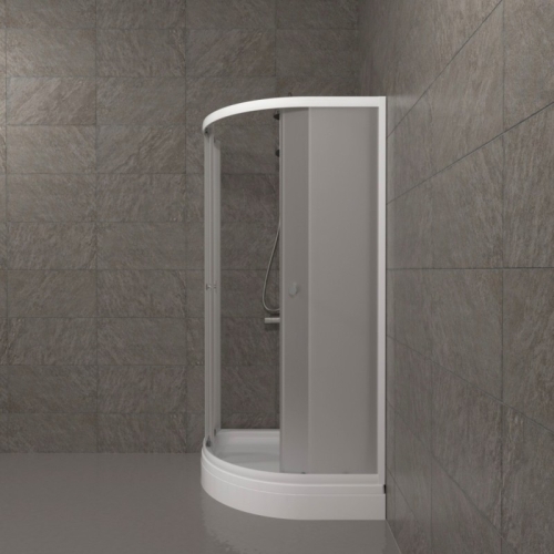 Душевое ограждение Triton Вельвет А 80*80, 90*90 низкий поддон фото 5