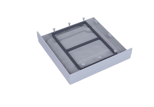 Поддон акриловый Aquatek 80*80 90*90, 100*100 с ножками и съемной панелью (без сифона) фото 6