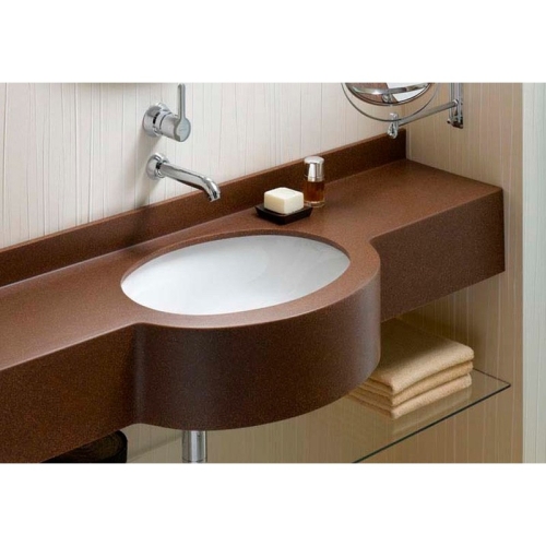 Раковина Vitra Arkitekt встраив.снизу 52 см, белый фото 4