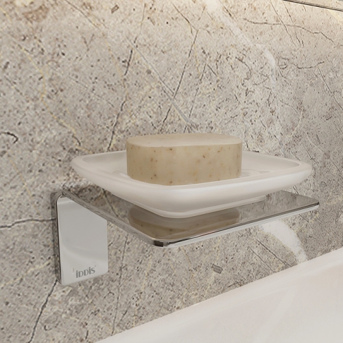 Мыльница Iddis Slide хром фото 2