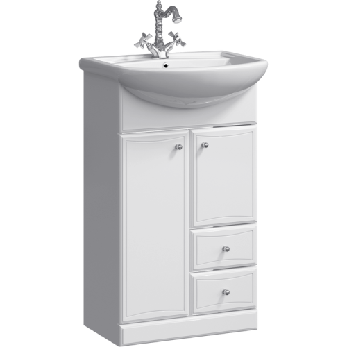 Тумба с раковиной Aqwella Барселона 55, 65, 75, 85, 105 напольная