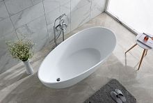 Ванна Aqua de Marco Calipso 168*78, 181*88 белая литой камень
