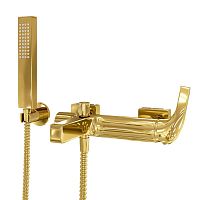 Смеситель для ванны Wasserkraft Sauer 7101 глянцевое золото