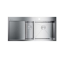  Кухонная мойка OMOIKIRI Akisame 100-2 L/R (3 цвета)