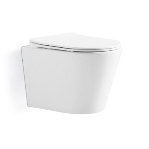 Унитаз подвесной безободковый Mirsant (Sole) Torr Turbo