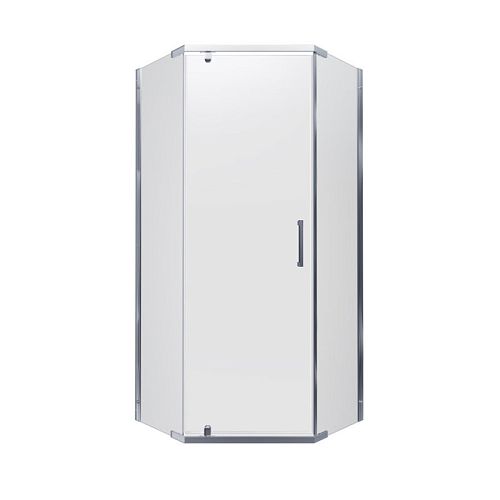 Душевое ограждение Triton Дека-Хром 90*90, 100*100 стекло прозрачное