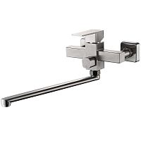 Смеситель для ванны Haiba HB22803 нержавеющая сталь