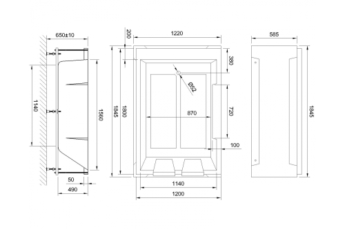 Ванна акриловая с гидромассажем Royal Bath Triumph Comfort 180*120 фото 3