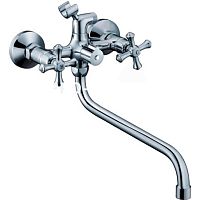 Смеситель для ванны Gappo G2246 хром (с лейкой и шлангом)