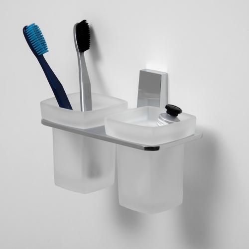 Подстаканник двойной Wasserkraft Lopau K-6028D хром фото 3