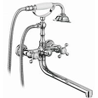 Смеситель для ванны Gappo G3289 хром (с лейкой и шлангом)