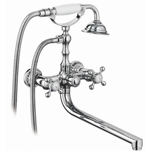 Смеситель для ванны Gappo G3289 хром (с лейкой и шлангом)