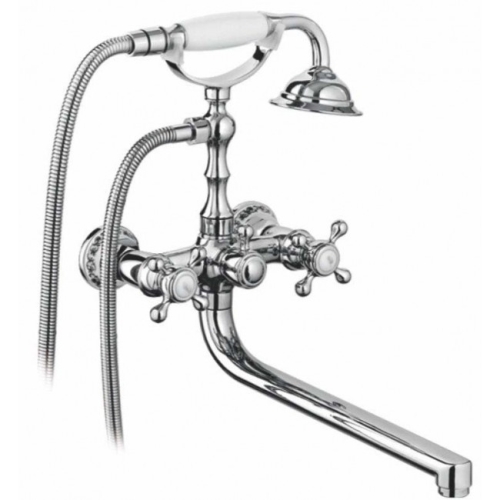 Смеситель для ванны Gappo G3289 хром (с лейкой и шлангом)