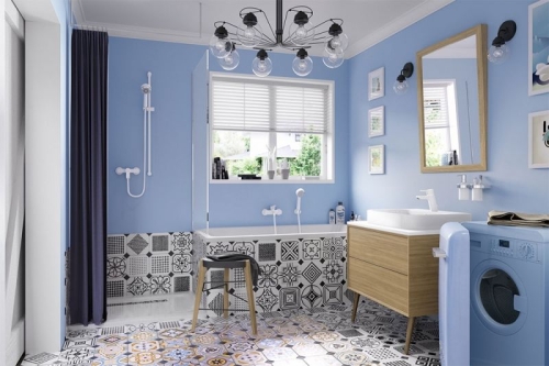 Смеситель для ванны Kludi PURE&EASY белый фото 2