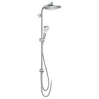 Душевая система без смесителя Hansgrohe CROMETTA S 240 1jet Showerpipe Reno 27270000 хром