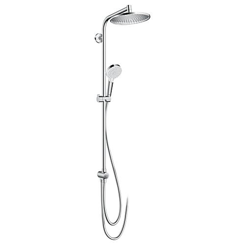 Душевая система без смесителя Hansgrohe CROMETTA S 240 1jet Showerpipe Reno 27270000 хром