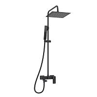 Душевая система Wasserkraft A277.255.218.BM черный Soft-touch