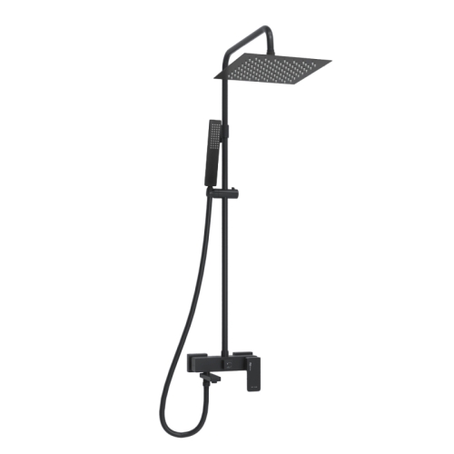 Душевая система Wasserkraft A277.255.218.BM черный Soft-touch