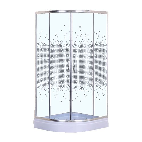 Душевое ограждение Loranto CS-8015GB 90*90