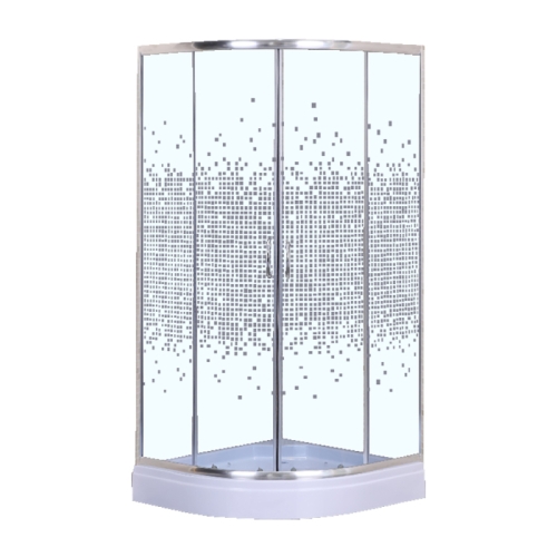 Душевое ограждение Loranto CS-8015GB 90*90