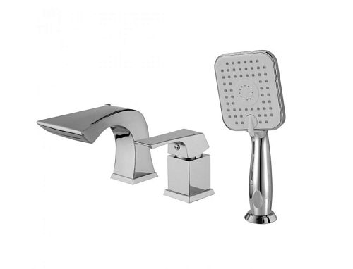 Смеситель на борт ванны 3 отв Lemark Unit LM4545C хром