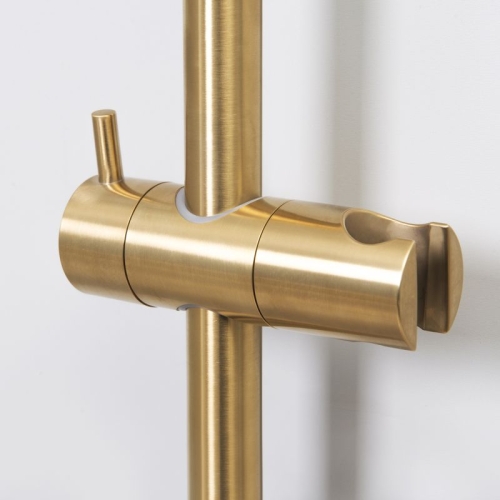 Стойка для душа Wasserkraft Aisch A190 матовое золото фото 3 Стойка для душа Wasserkraft Aisch A190 матовое золото фото 3