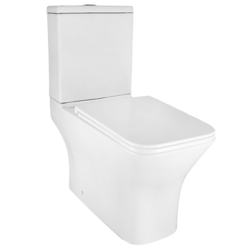 Унитаз напольный безободковый Azario Mari AZ-79143T, смыв Торнадо фото 2