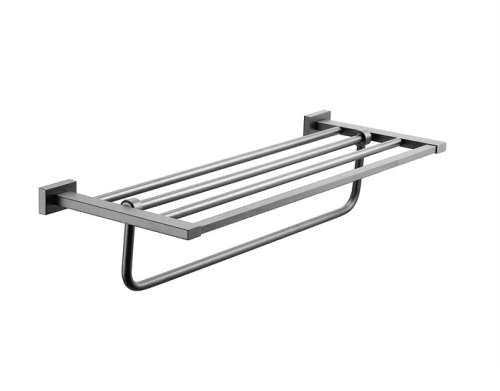Полка для полотенец Belz B90424 Grafit Premium 62 см