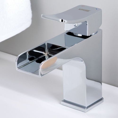 Смеситель для умывальника Wasserkraft Aller 1069 хром фото 2