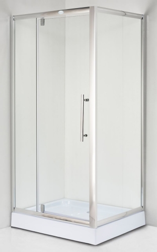 Душевое ограждение Дана 100*80 976 хром (L/R)