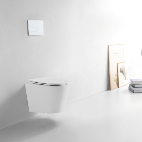 Унитаз подвесной безободковый Mirsant (Sole) Torr Turbo фото 5